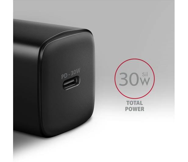 Axagon ACU-PD30, Sil 30W, 1x USB-C, PD3.0/PPS/QC4+/SFC/AFC/Apple - 1353457 - zdjęcie 7